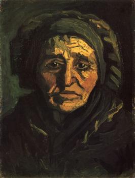 Vincent Van Gogh : Peasant Woman, Head